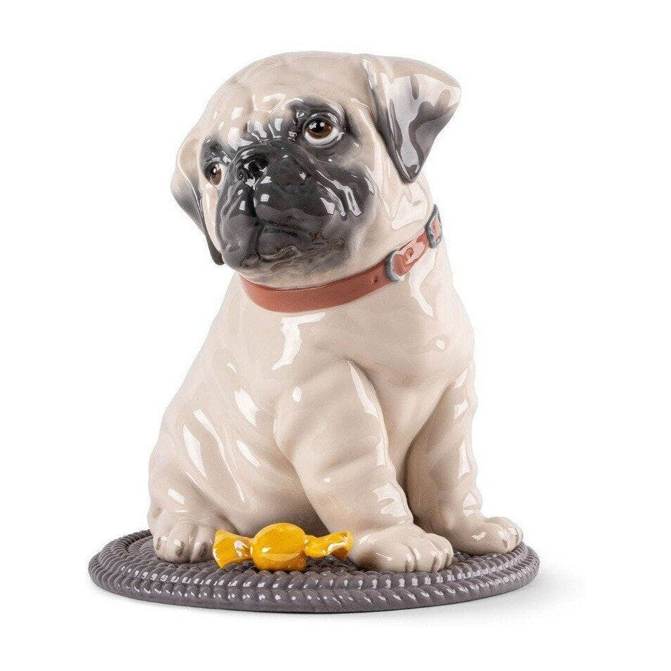 Lladro Puppie Pug