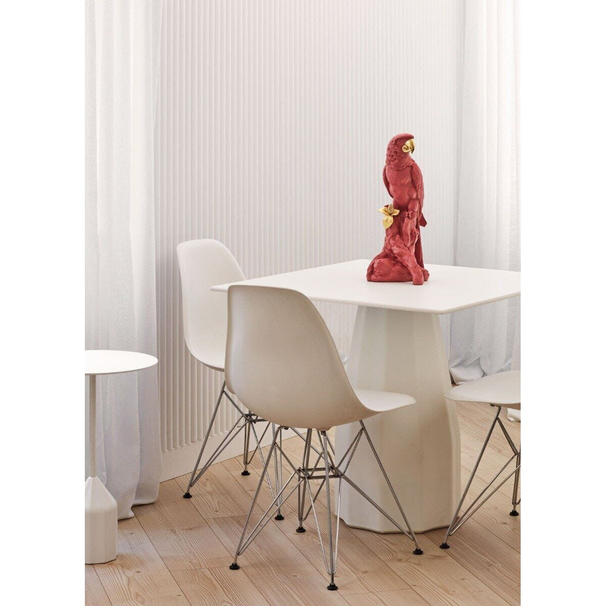 Lladro Macaw bird - Red Gold