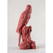 Lladro Macaw bird - Red Gold