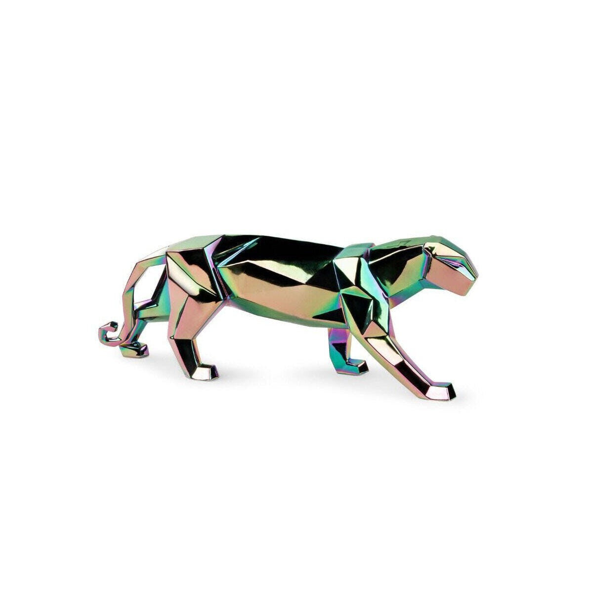 Lladro Panther - Iridiscent