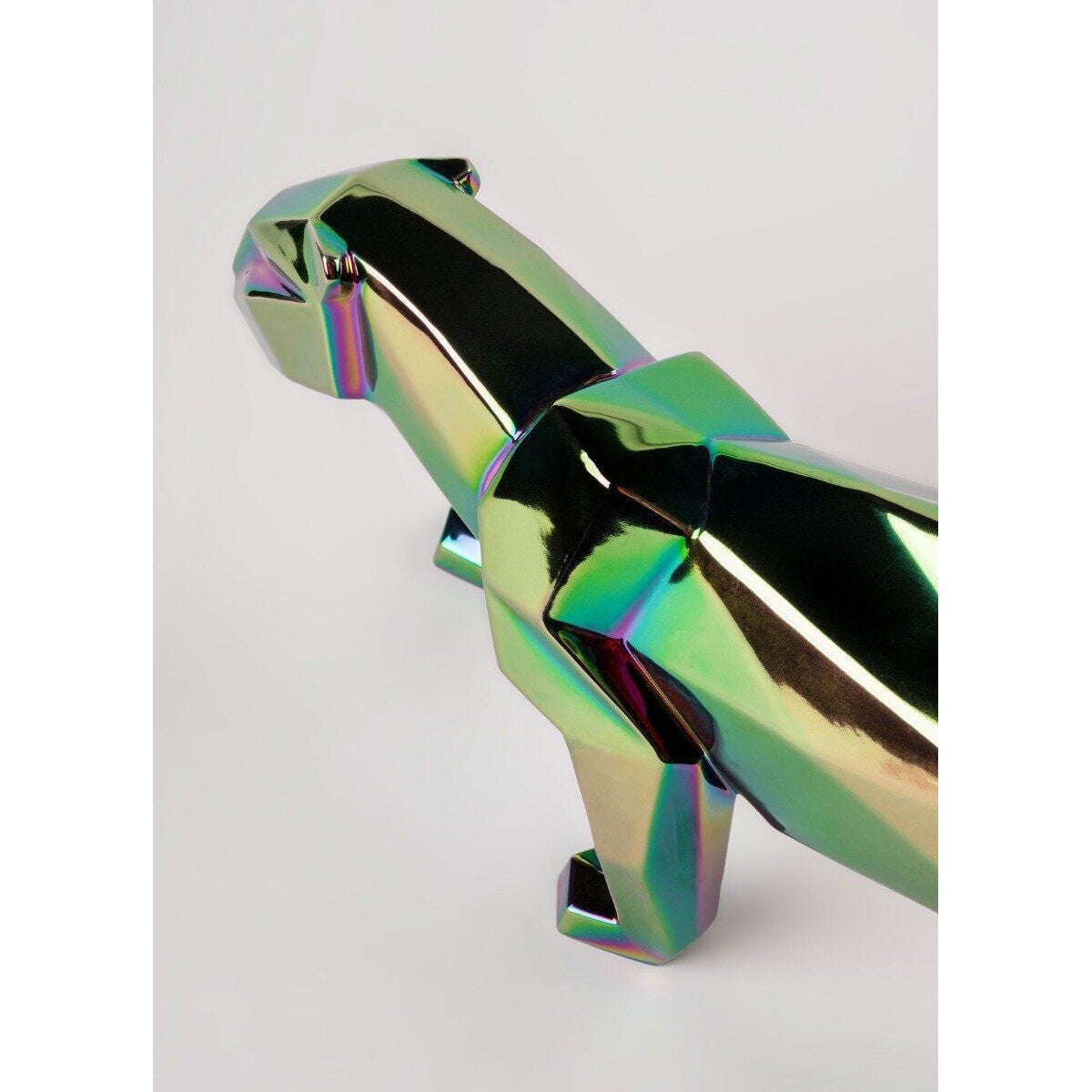 Lladro Panther - Iridiscent