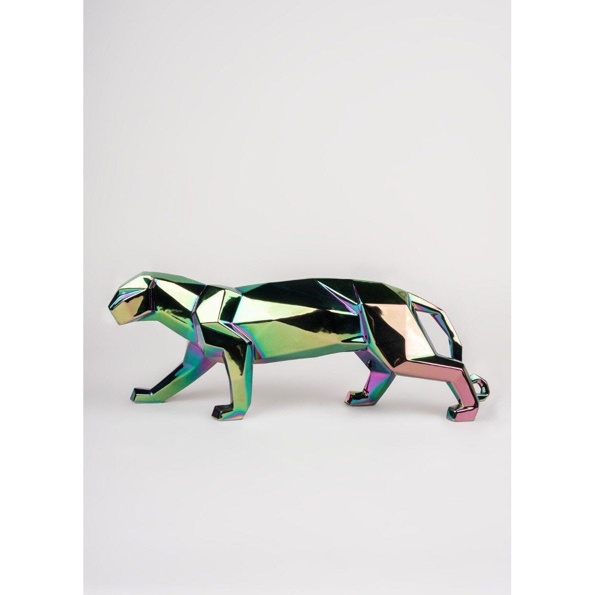 Lladro Panther - Iridiscent