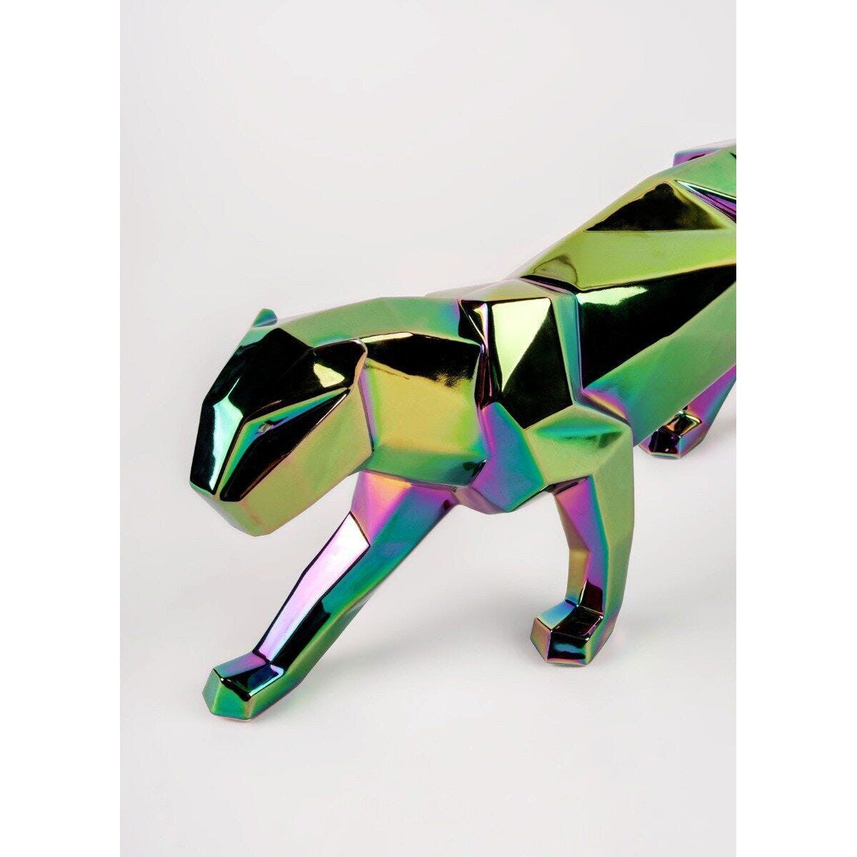 Lladro Panther - Iridiscent