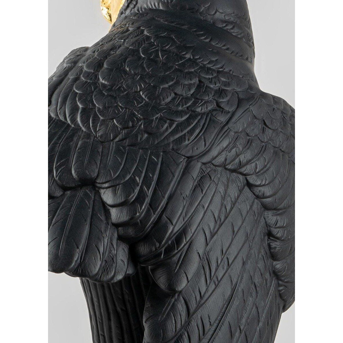Lladro Owl black-gold