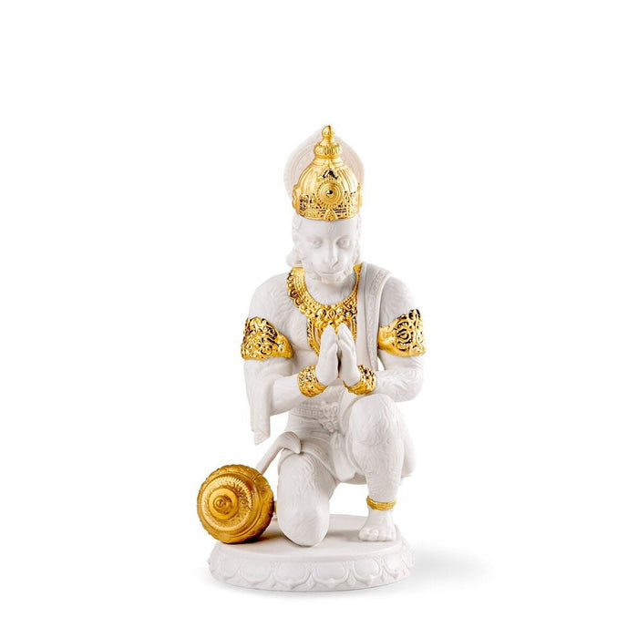 Lladro Hanuman - Gold Luster