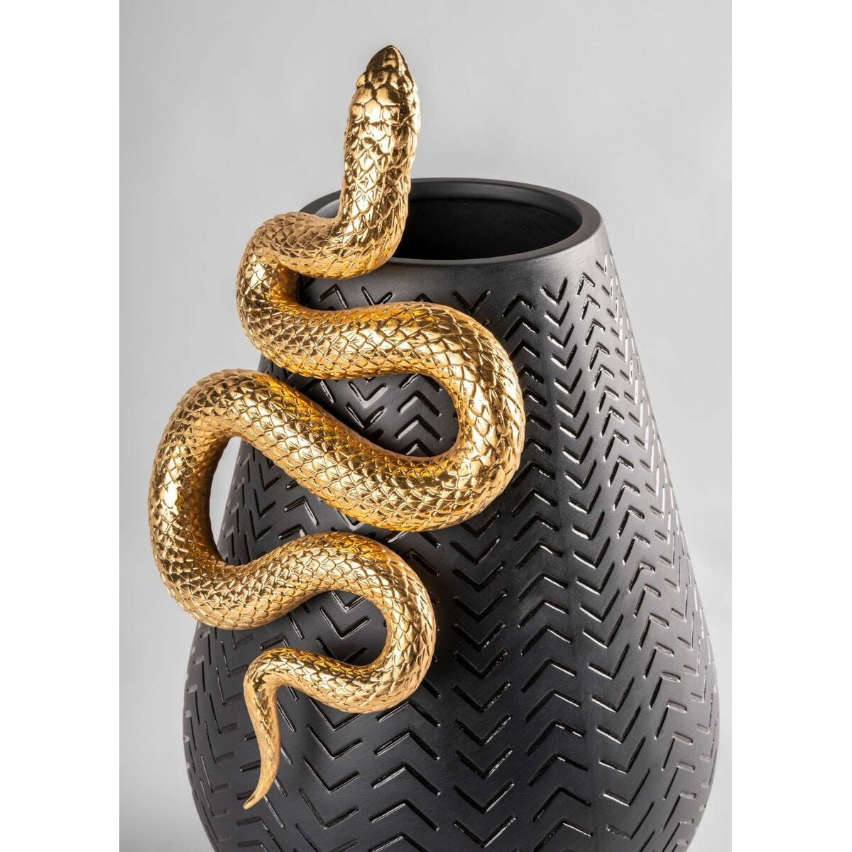 Lladro Snakes Vase