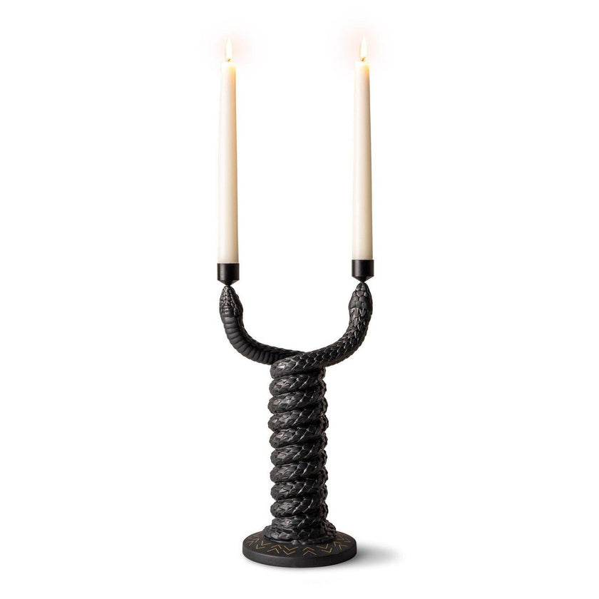 Lladro Snakes Candleholder