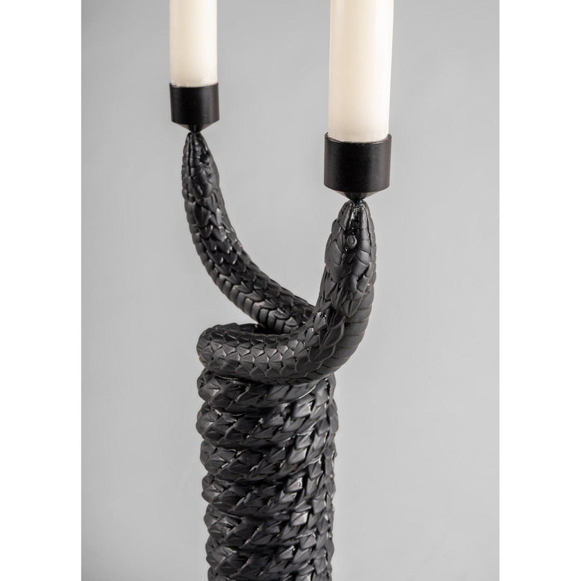 Lladro Snakes Candleholder