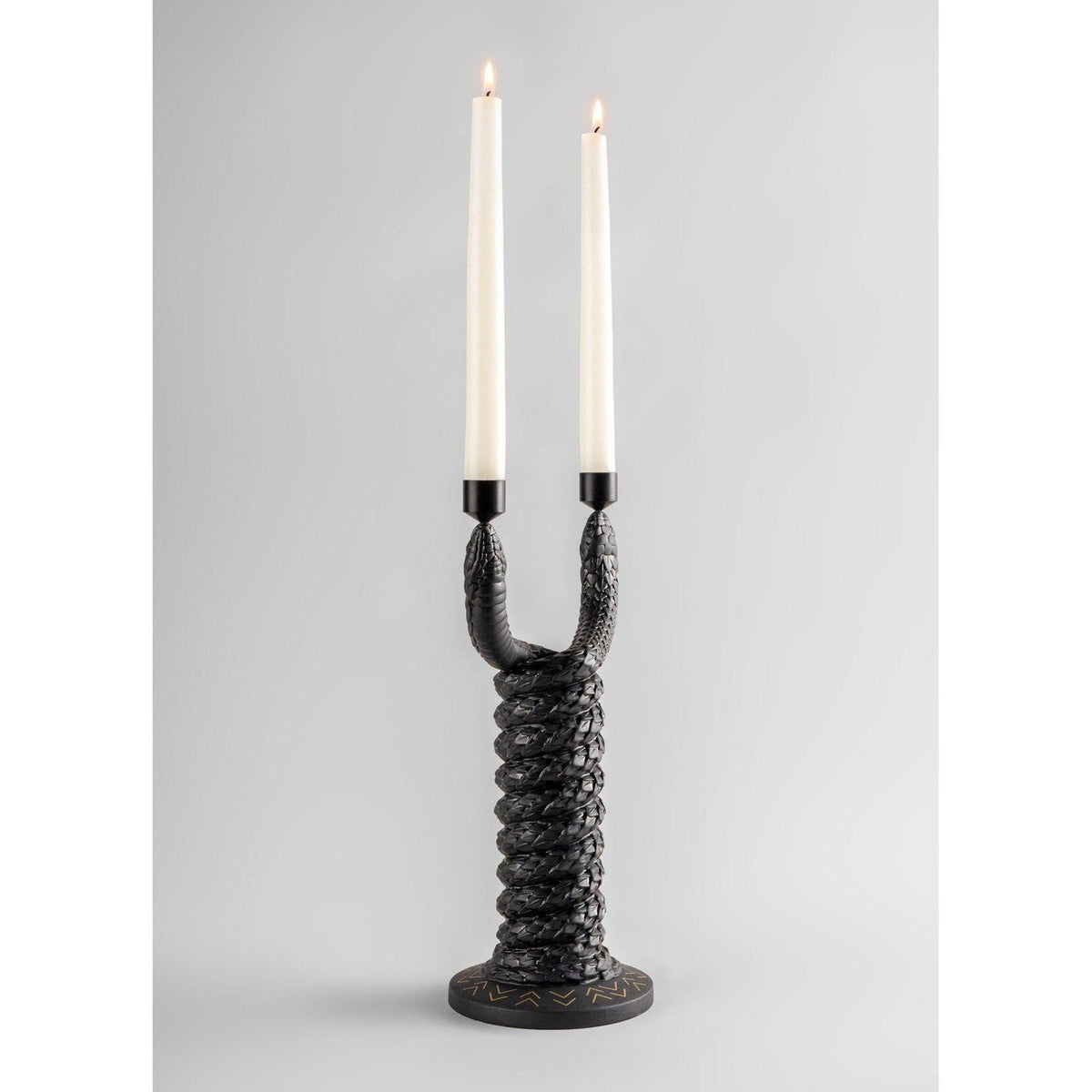 Lladro Snakes Candleholder