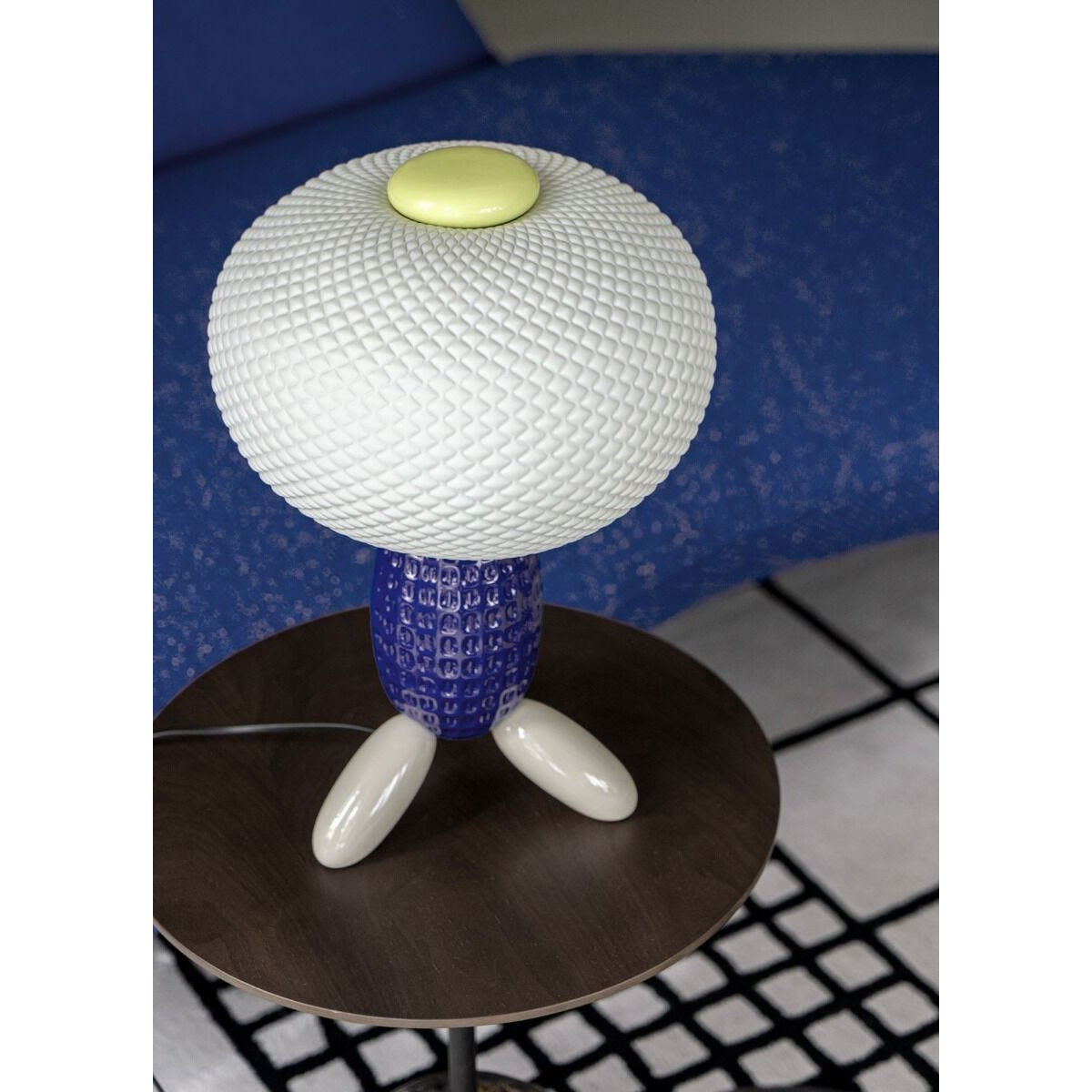 Lladro Soft Blown Table Lamp