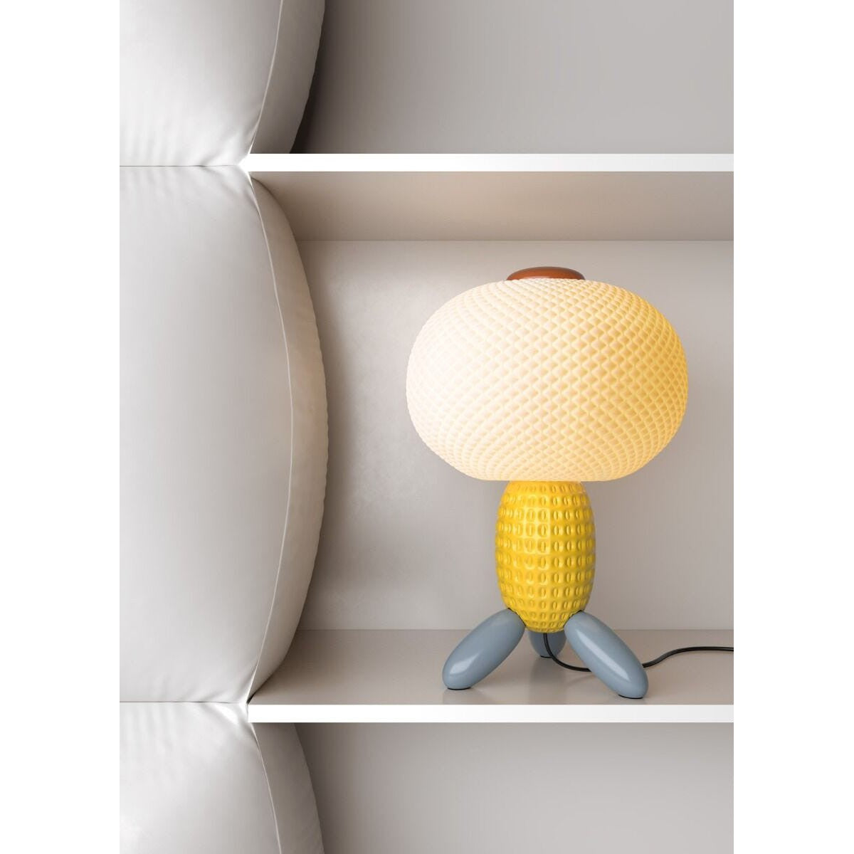 Lladro Soft Blown Table Lamp