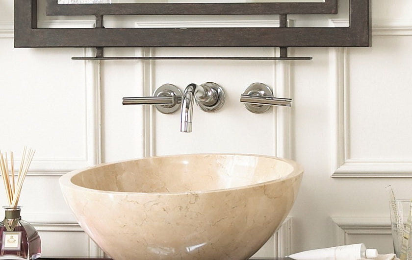 Ambella Avanti Wall Mount Faucet - Nickel