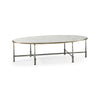 Jonathan Charles Hamilton Oval Cocktail Table ( 496064-SDG-M025 )