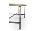 Jonathan Charles Hamilton Oval Cocktail Table ( 496064-SDG-M025 )