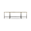 Jonathan Charles Hamilton Oval Cocktail Table ( 496064-SDG-M025 )