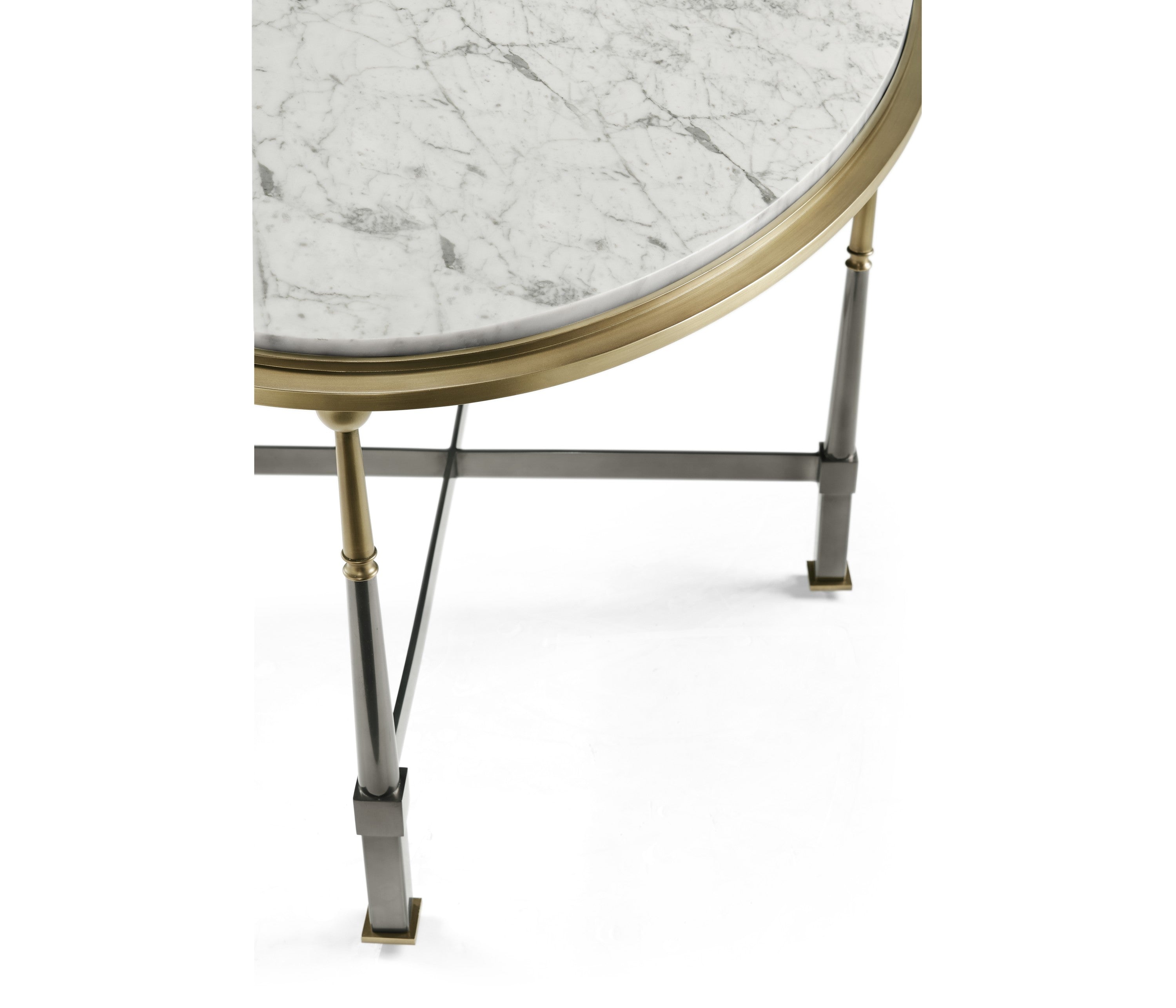 Jonathan Charles Hamilton Oval Cocktail Table ( 496064-SDG-M025 )
