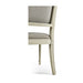Jonathan Charles Flare Uph. Side Chair Flared Top - London Mist