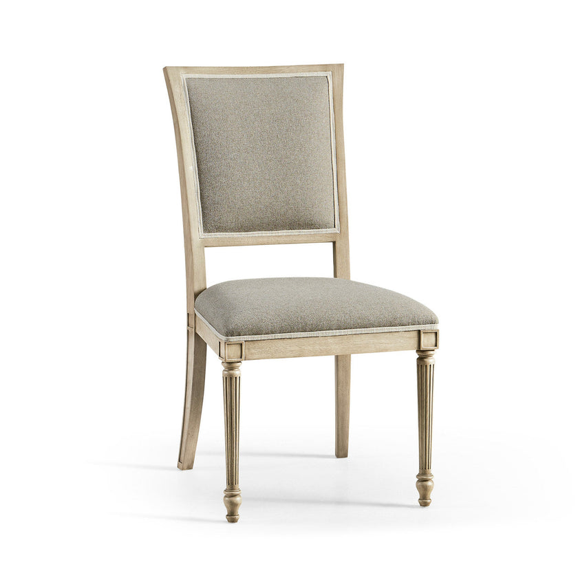 Jonathan Charles Flare Uph. Side Chair Flared Top - Set of 2