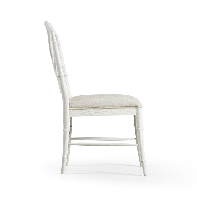 Jonathan Charles Saros Chippendale Bamboo Side Chair - Set of 2