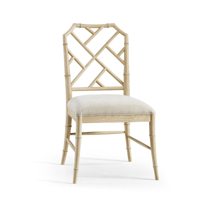 Jonathan Charles Saros Chippendale Bamboo Side Chair