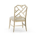 Jonathan Charles Saros Chippendale Bamboo Side Chair - Set of 2