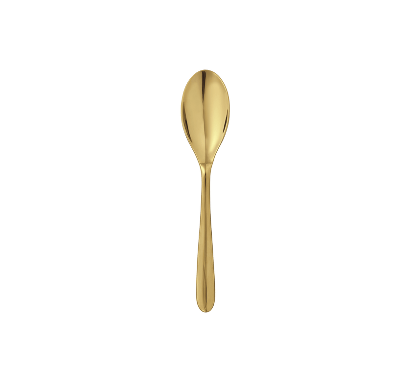 Christofle L'Ame de Christofle Stainless Steel- PVD After Dinner Teaspoon Gold