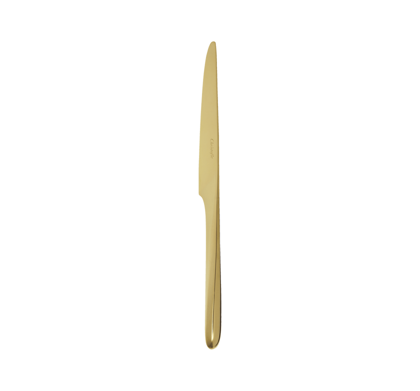 Christofle L'Ame de Christofle Stainless Steel- PVD Dessert Knife Gold