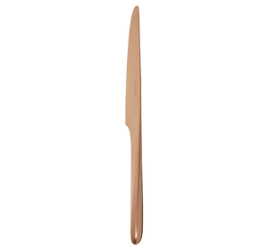 Christofle L'Ame de Christofle Stainless Steel- PVD Serrated Dinner Knife Copper