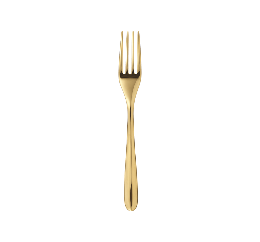 Christofle L'Ame de Christofle Stainless Steel- PVD Dessert Fork Gold