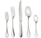 Christofle Steel Perles 5-Piece Stainless Steel Flatware Set