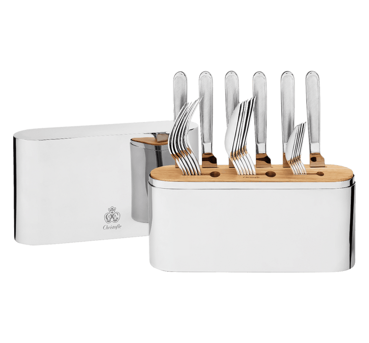 Christofle Concorde 24-Piece Flatware Set