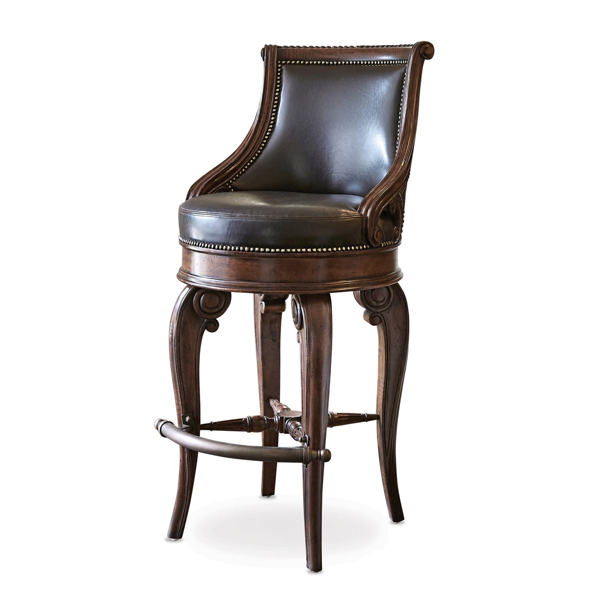 Ambella Tatum Swivel Barstool