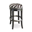 Ambella Zebrano Swivel Counter Stool - Backless