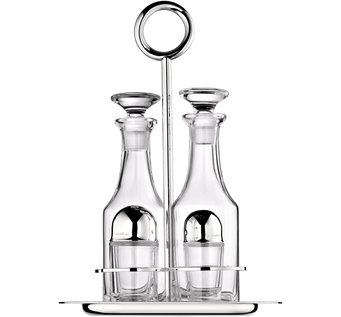 Christofle Vertigo Silver Plated Condiments - Set of 4