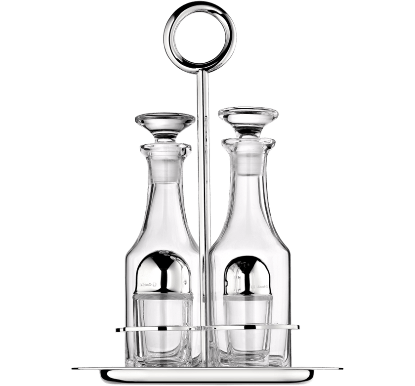 Christofle Vertigo Silver Plated Condiments - Set of 4