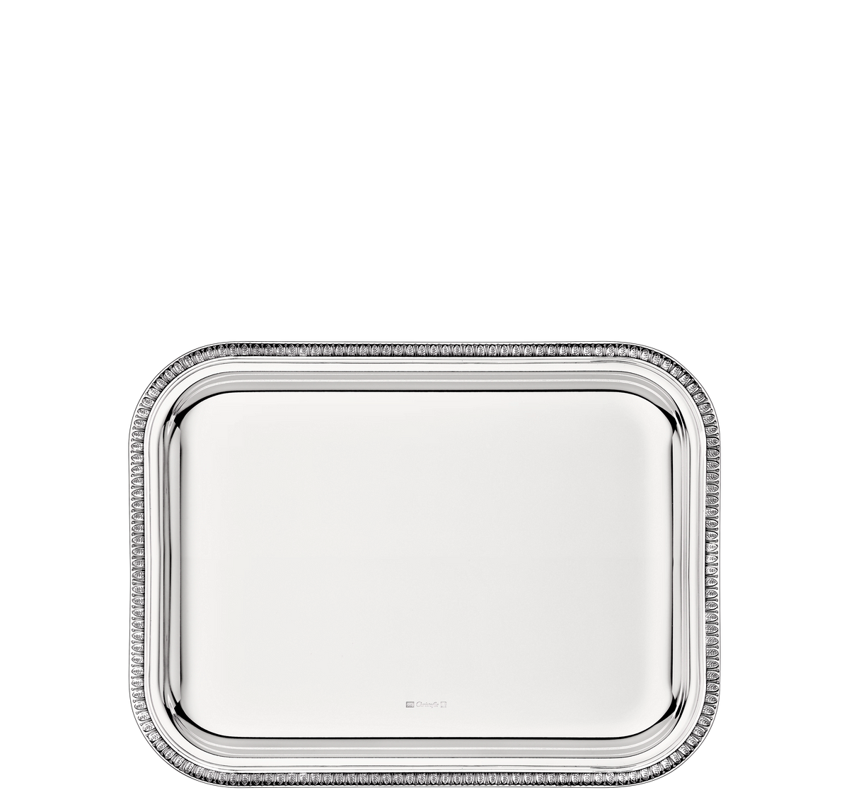 Christofle Malmaison Silver Plated Tray