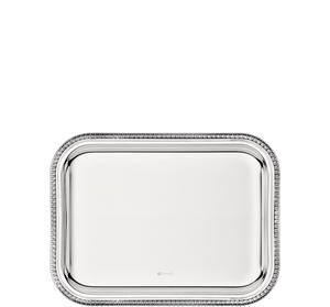 Christofle Malmaison Silver Plated Tray