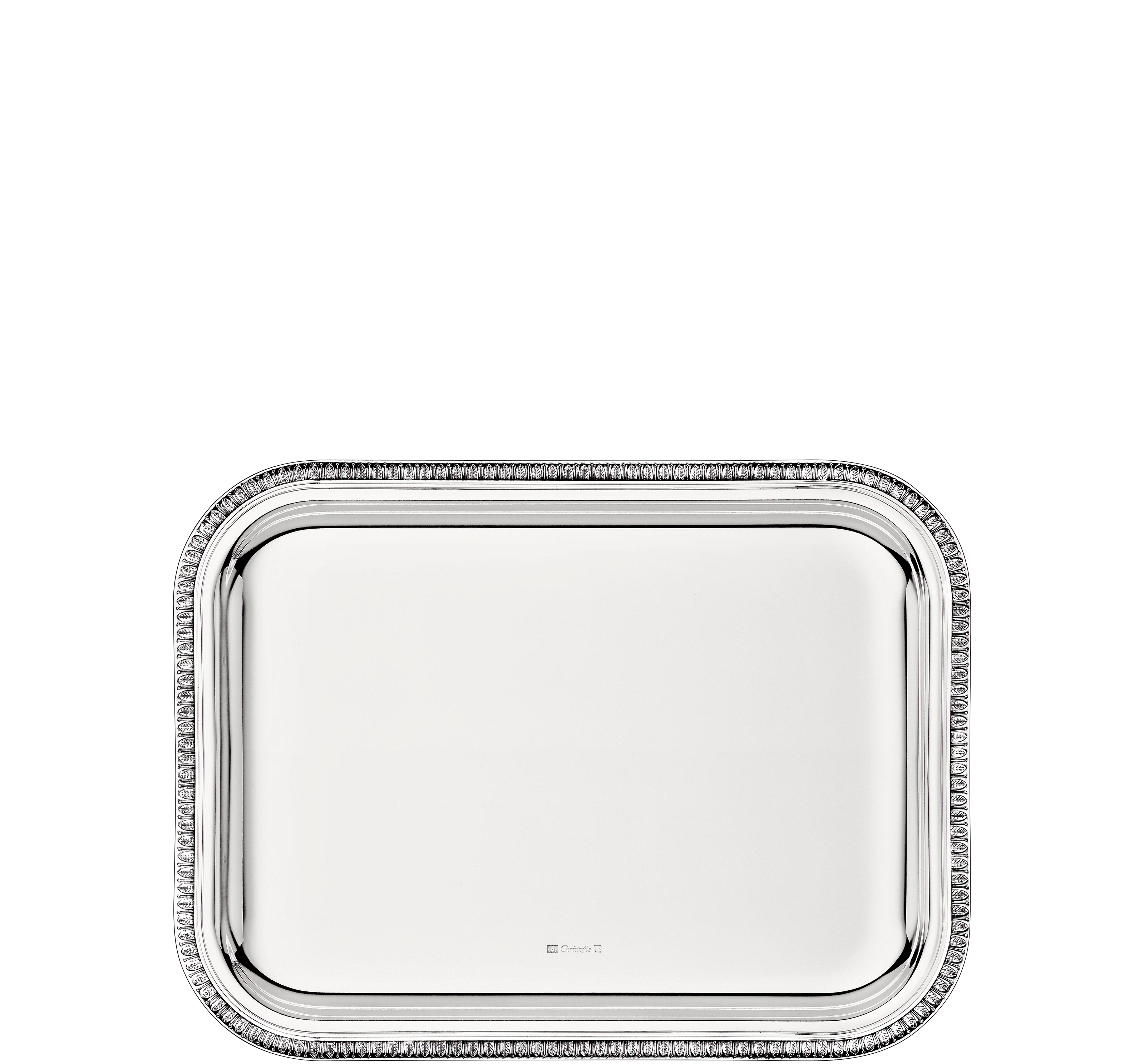 Christofle Malmaison Silver Plated Tray