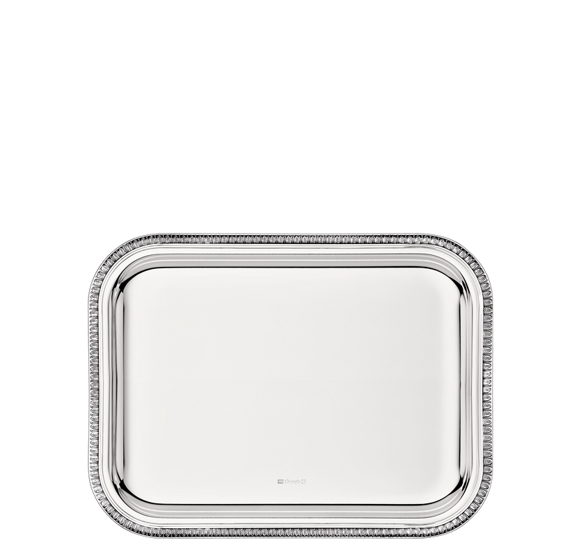 Christofle Malmaison Silver Plated Tray