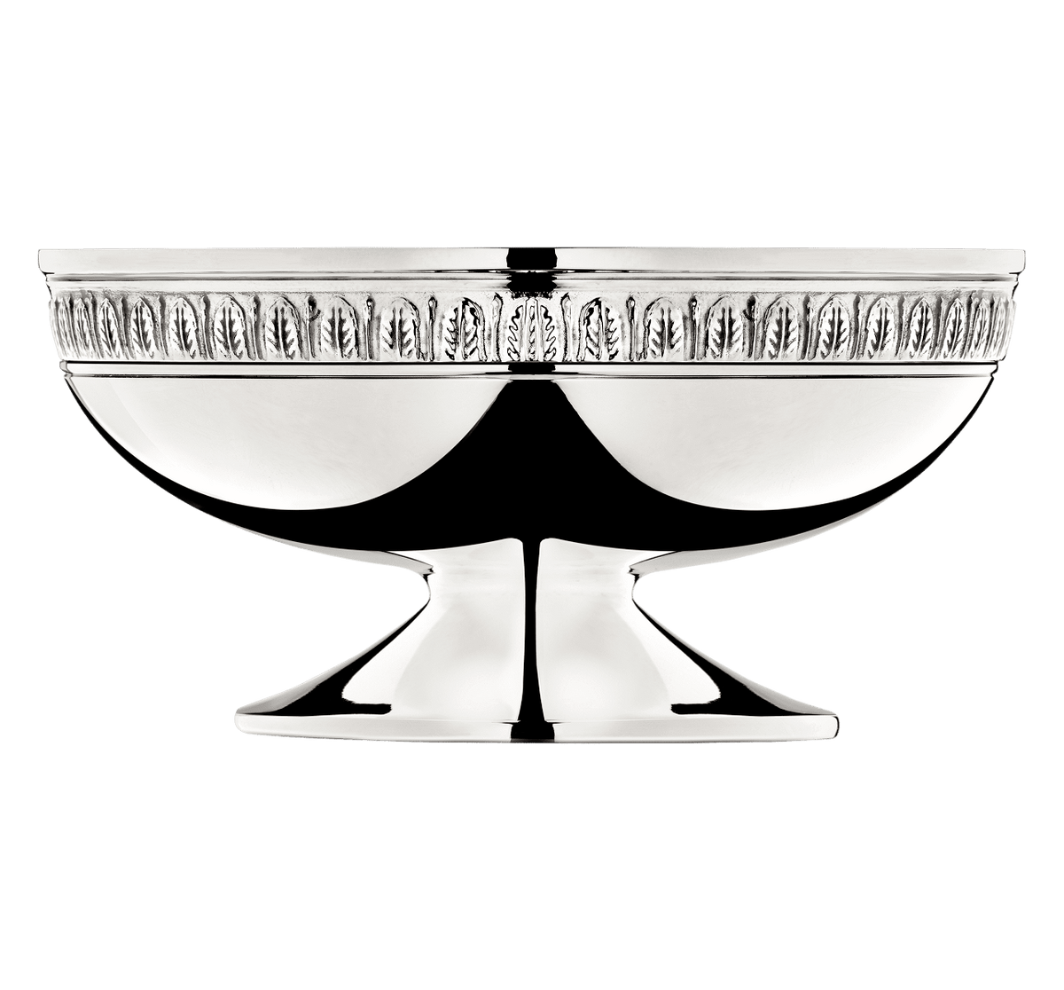 Christofle Malmaison Silver Plated Standing Bowl 3