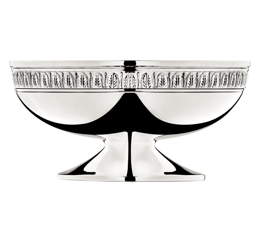 Christofle Malmaison Silver Plated Standing Bowl 3