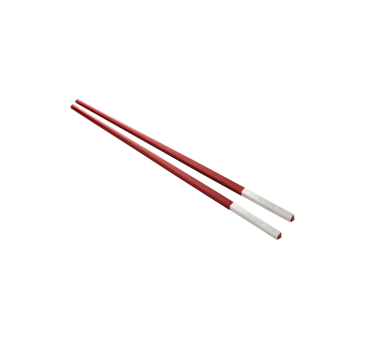 Christofle Uni Silver Plated Chinese Chopsticks And Chopstick Rests - Set of 2