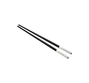 Christofle Uni Silver Plated Chinese Chopsticks And Chopstick Rests - Set of 2