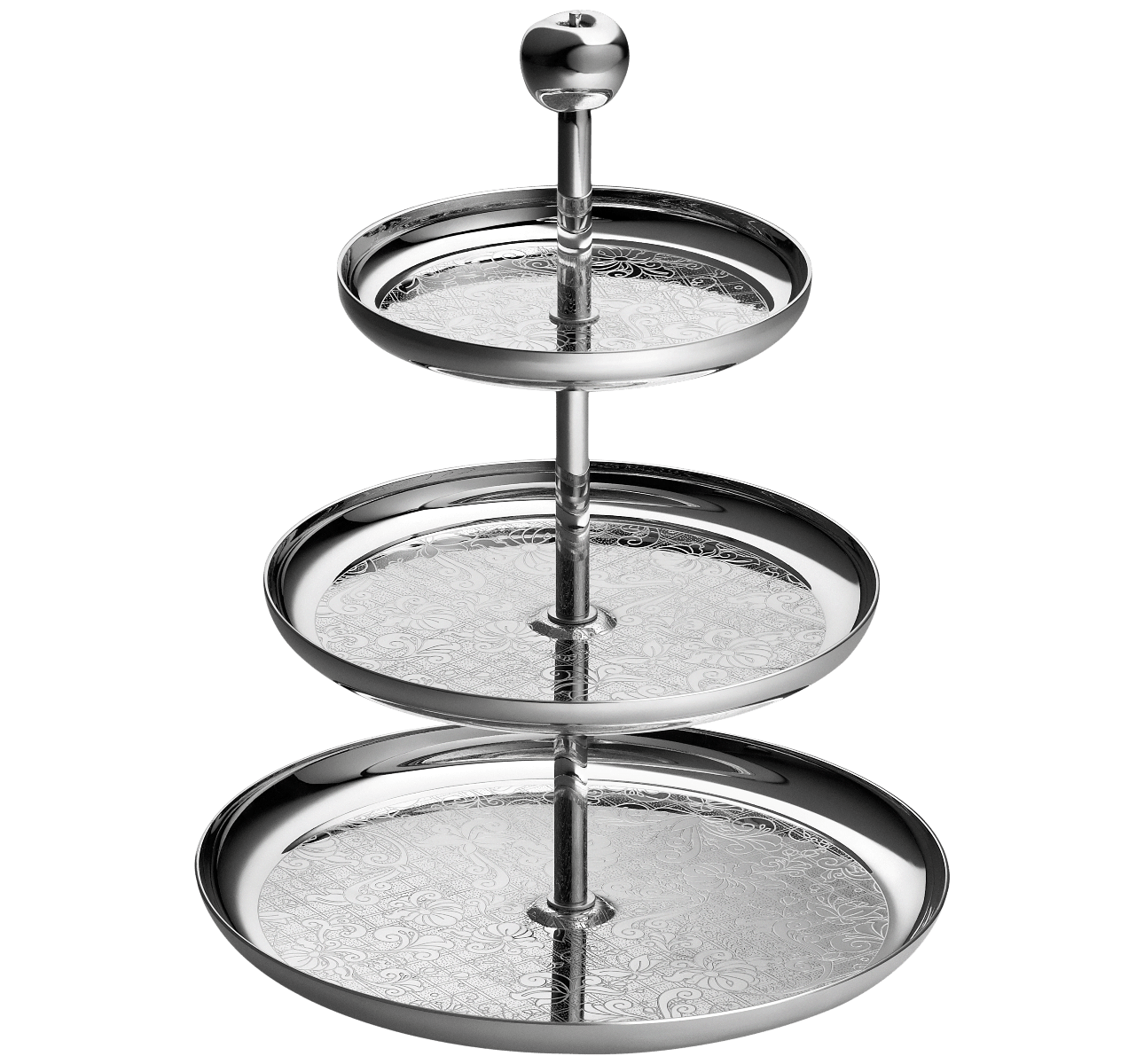 Christofle Jardin d'Eden Silver Plated Pastry Strand