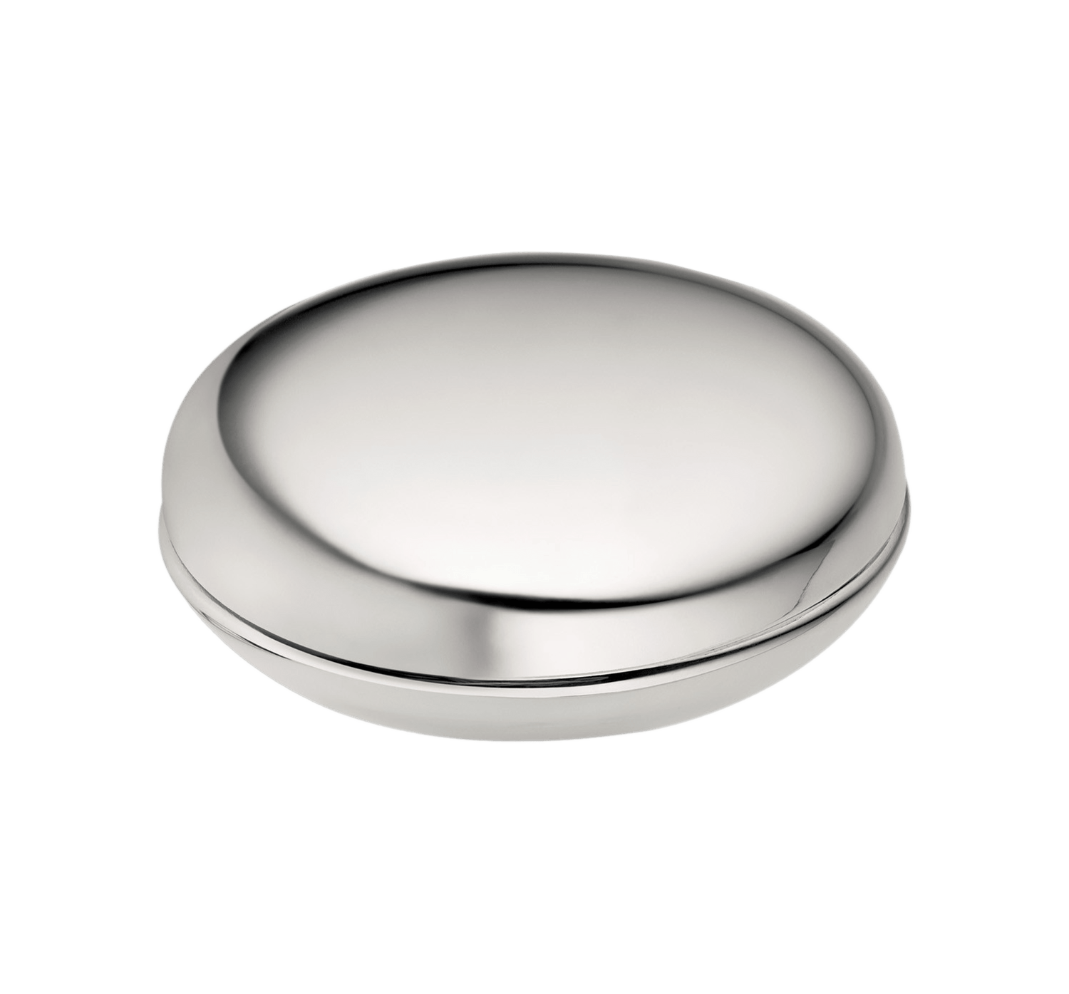 Christofle Uni Silver Plated Pill Box