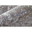 Feizy Waldor 39NDF Modern Abstract in Gray/Silver/Taupe