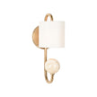 Wildwood Varese Marble Sphere Wall Sconce