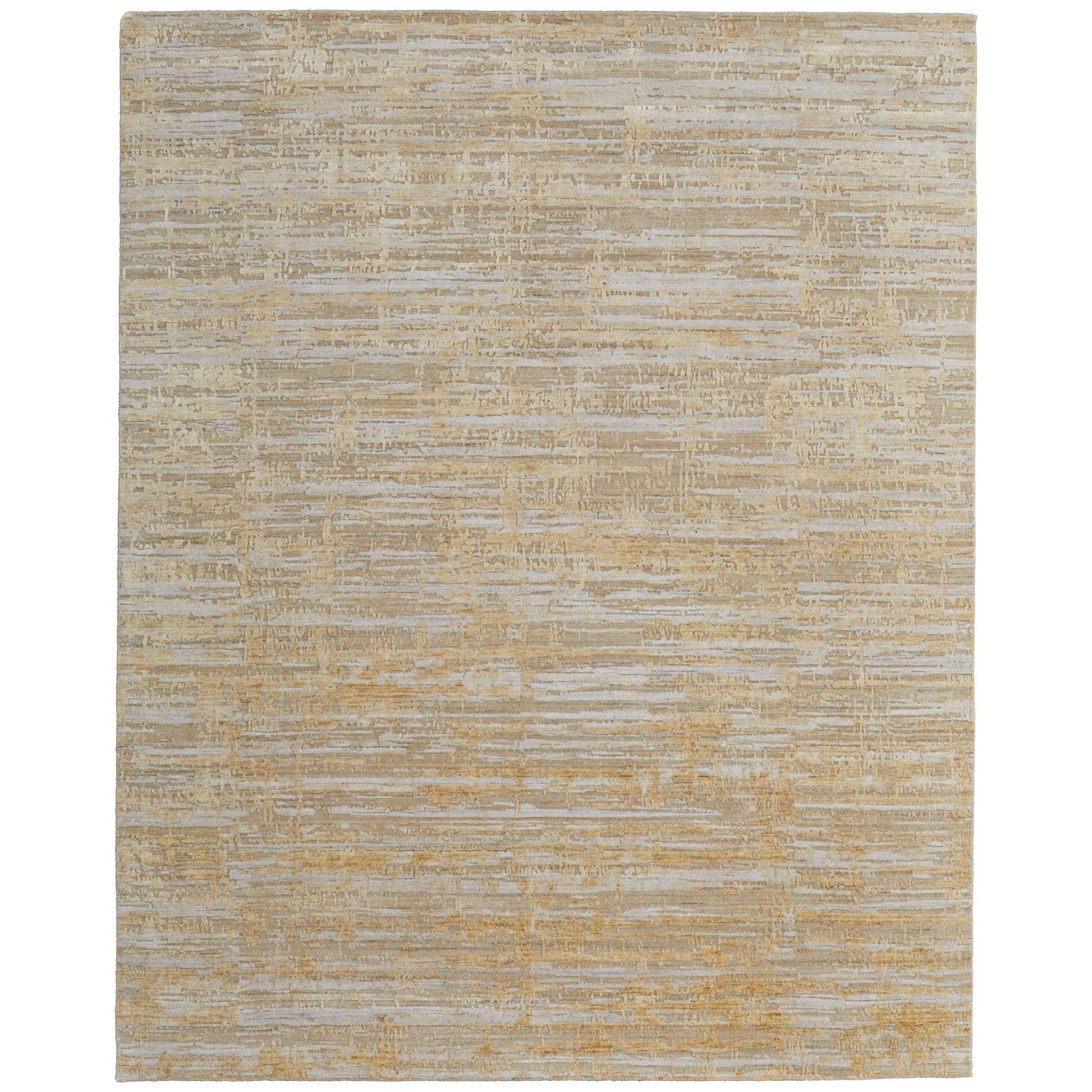Feizy Eastfield 69FQF Modern Abstract in Yellow/Ivory/Gold