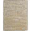 Feizy Eastfield 69FQF Modern Abstract Rug in Yellow/Ivory/Gold