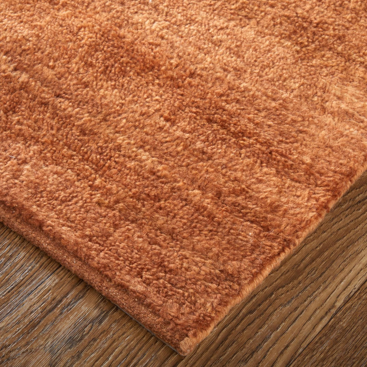 Feizy Agape 69H8F Modern Abstract Rug in Orange/White